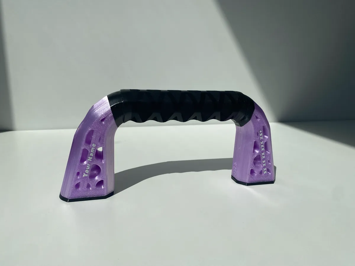 Tall handle purple