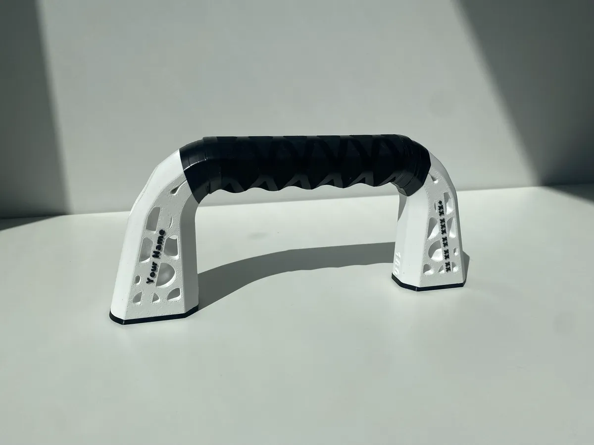 Tall handle white