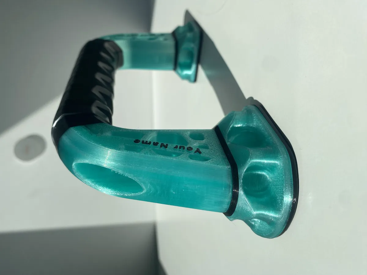 Trap Phone handle side angle